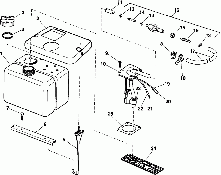 ��������� Evinrude E155WTXEIB 1991  - 1.8 ������