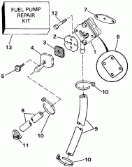 ��������� ����� - ���� Start Models (Fuel Pump - Rope Start Models)