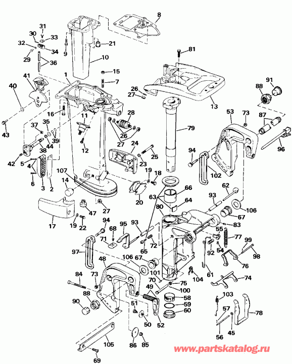  Evinrude E20CRLEIE 1991  - 30 & 35 Models Only - 30 & 35 Models Only