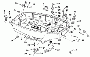 ������ ������ ��������� (Lower Engine Cover)