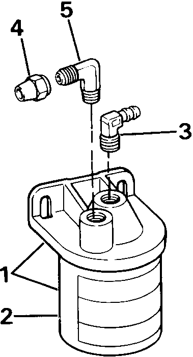 ��������� ��������� Evinrude E250TXEIE 1991  - el Filter / el ������