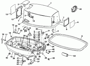 ������ ��������� (�����) - Johnson (Engine Cover - Johnson)