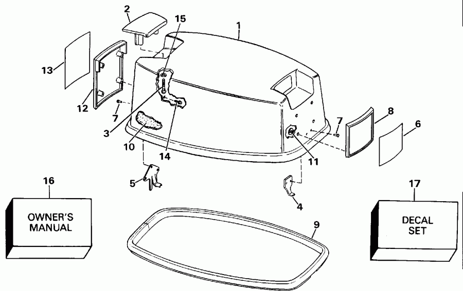 �������� ����� Evinrude E30REIC 1991  - Johnson
