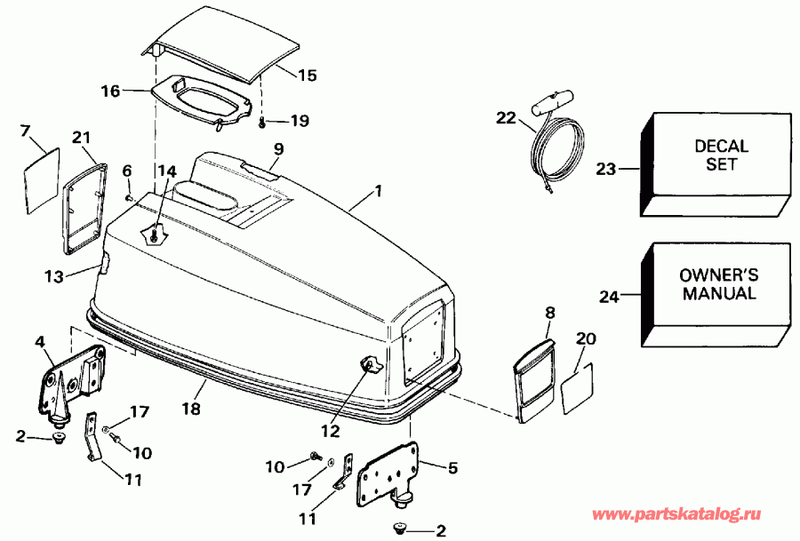 �������� ����� ������� E40ELEIA 1991  - Evinrude 50