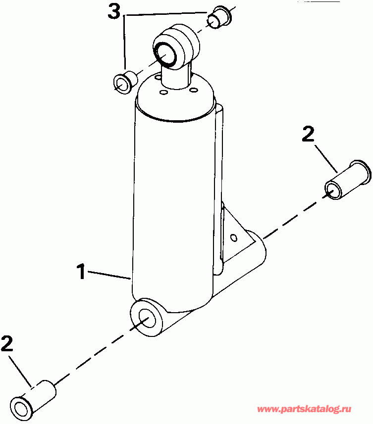 ��������� Evinrude E40TELEIA 1991  - lt Assist Cylinder / lt Assist �������