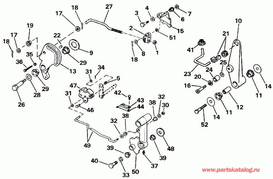 �������� ��������� ����� EVINRUDE E45RCEIA 1991  - ������ Start