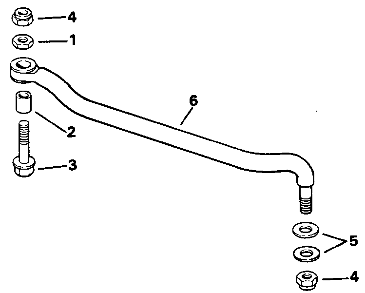 ��������� ��������� Evinrude E45RCEIA 1991  - eering Link Kit / ee������ ����������� Kit