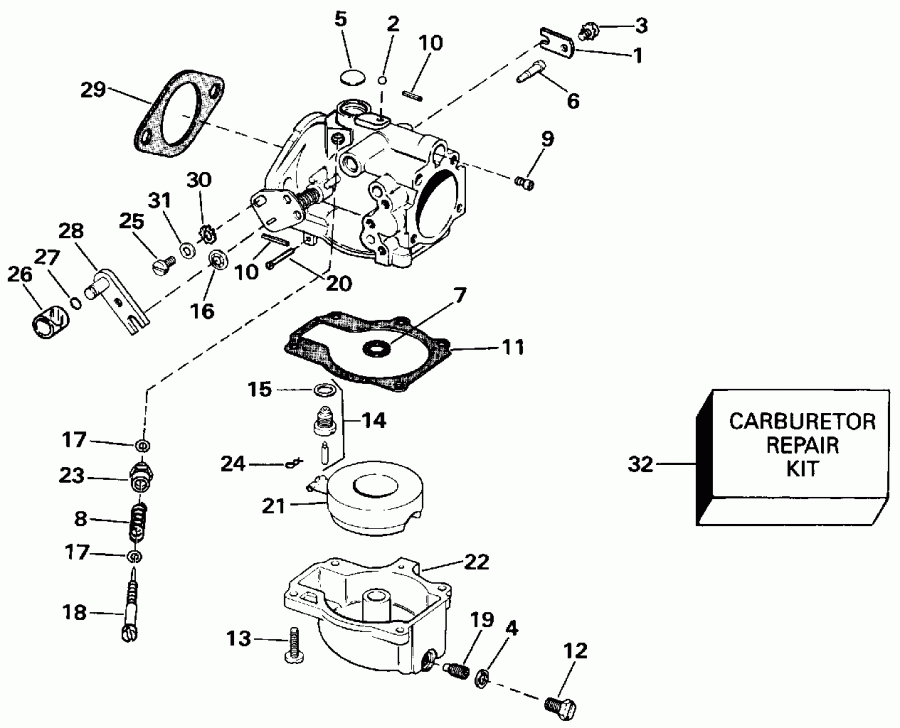    E48ESLEIM 1991  - rburetor - rburetor