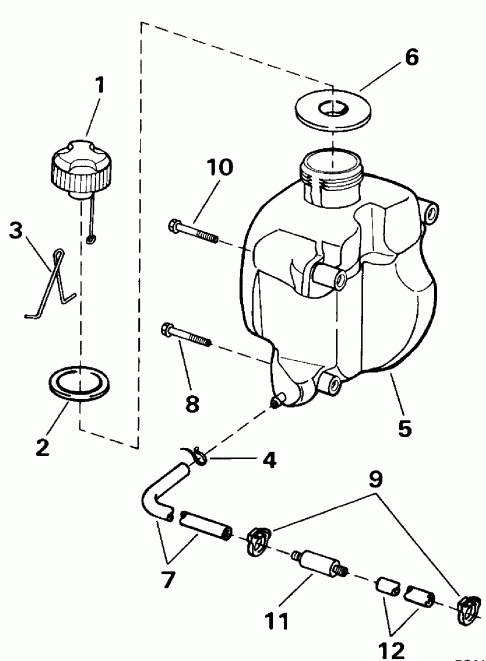 ����� Evinrude E4REIA 1991  - 3re & 4br Models Only - 3re & 4br Models Only