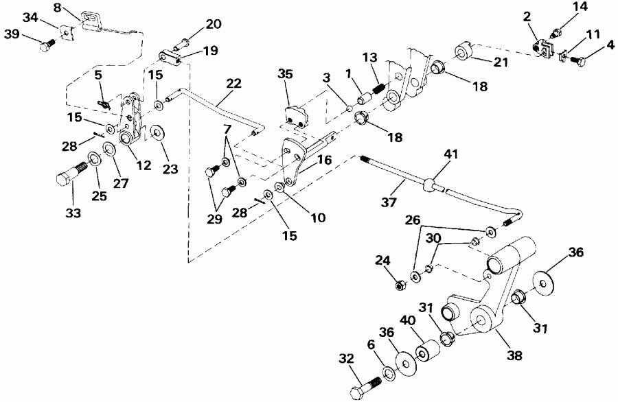 ��������� ������� E50BEEIA 1991  - ift & ����������� ��������age (continued) - ift & Throttle Linkage (continued)