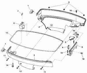 ������ ������ ��������� (Lower Engine Cover)