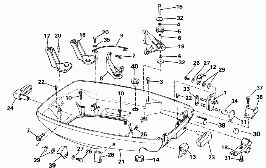 �������� ��������� ����� Evinrude E70TLEIE 1991  - wer ������ ��������� (�����)