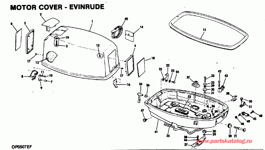 �������� ����� EVINRUDE TE150GLEIS 1991  - Evinrude / Evinrude
