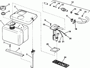 Vro2 �������� ��� Kit - 1.8 ������ (Vro2 Oil Tank Kit - 1.8 Gallon)