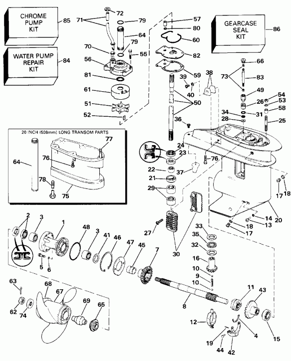 ��������� EVINRUDE TE25ELEID 1991  - arcase - arcase