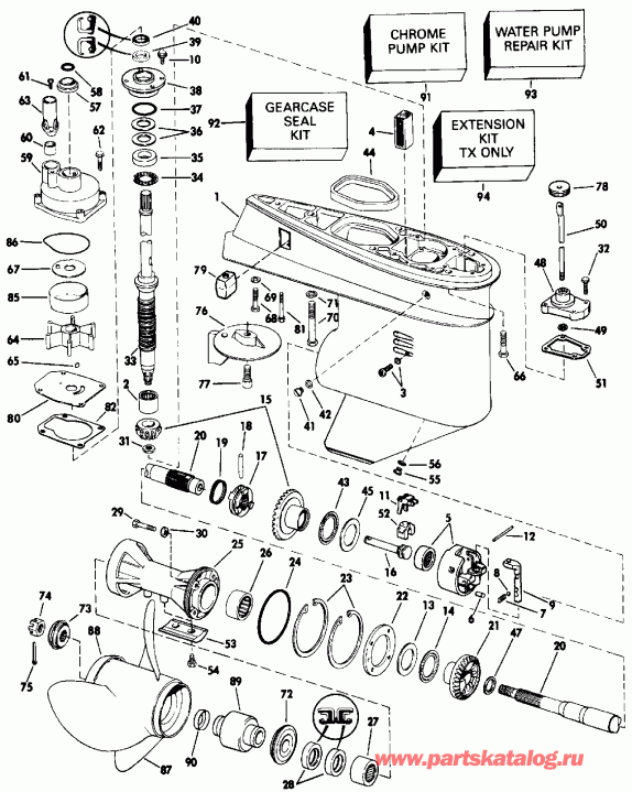 ����� Evinrude TE60TLEIB 1991  - arcase - arcase