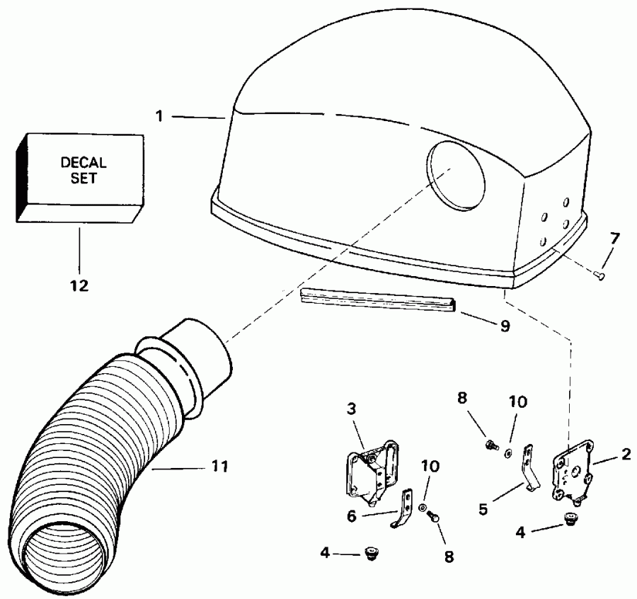 �������� ��������� ����� EVINRUDE VE115TXEIE 1991  - Quiet Rider - Quiet Rider