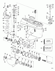 �������� - 120tl & Tx / 140 Tl (Gearcase - 120tl & Tx/140 Tl)