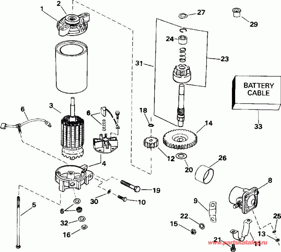 ��������� ����� ������� VE175GLEIS 1991  - ectric Starter & Solenoid - ectric ������� & Solenoid