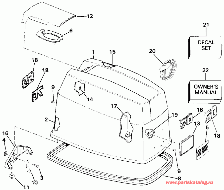 ��������� ������� VE60TLEIB 1991  - Evinrude / Evinrude