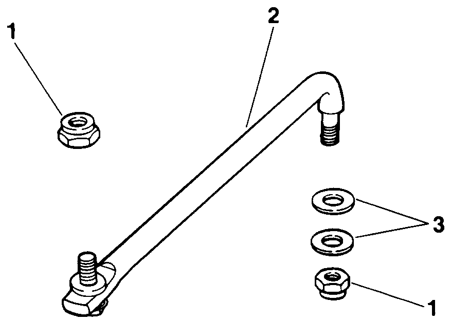 ��������� ����� EVINRUDE VE90TLEIE 1991  - eering Link Kit (w/power Trim & Tilt) / ee������ ����������� Kit (w / ���������������� ��������� �������)