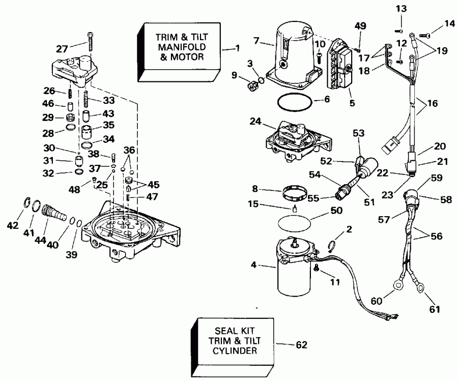 ����� Evinrude E100STLEND 1992  - Quiet Rider