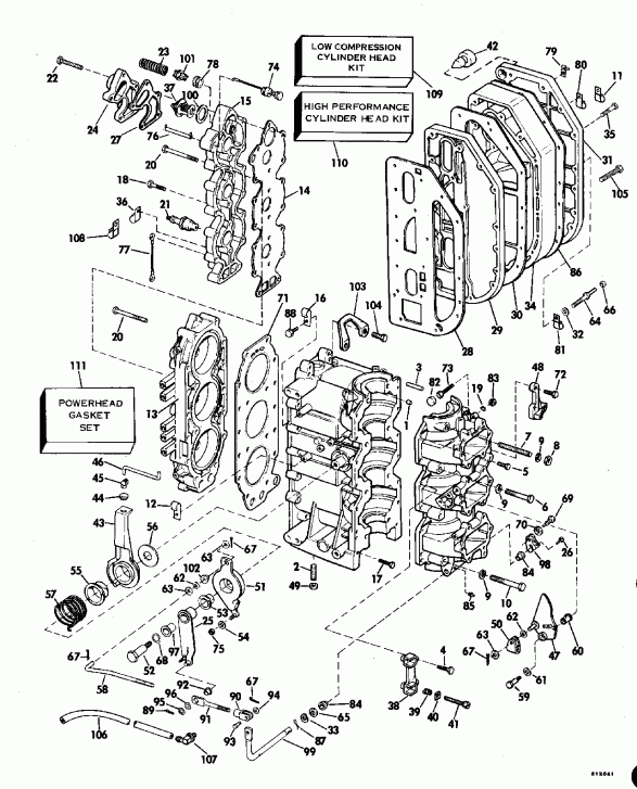  EVINRUDE E100WTLENE 1992  - wer Trim/tilt Electrical - wer Trim / tilt ���������