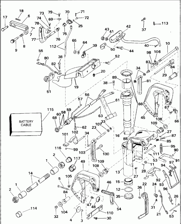 �������� ����� Evinrude E10RENA 1992  - dsection (all Models Except Sel) - dsection (all Models Except Sel)