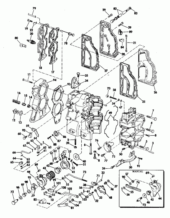 �������� ����� Evinrude E10RLENA 1992  - dsection (10sel Only) - dsection (10sel Only)