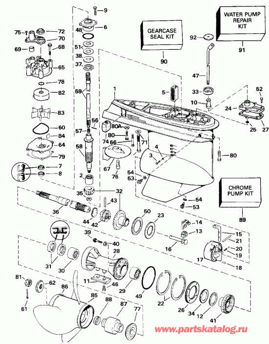  Evinrude E115TXEND 1992  - arcase - arcase