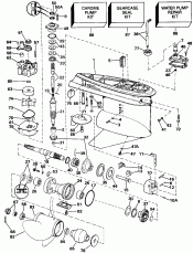 �������� - 140tx �������� Rotation (Gearcase - 140tx Standard Rotation)