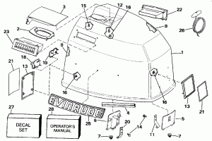 ������ ������ ��������� (Lower Engine Cover)