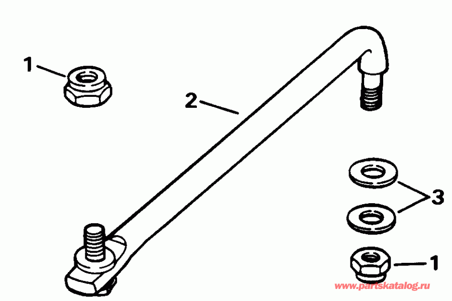 ��������� ��������� EVINRUDE E150EXENC 1992  - eering Link Kit / ee������ ����������� Kit