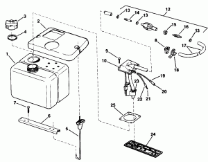 Vro 2 �������� ��� Kit - 1.8 ������ (Vro 2 Oil Tank Kit - 1.8 Gallon)