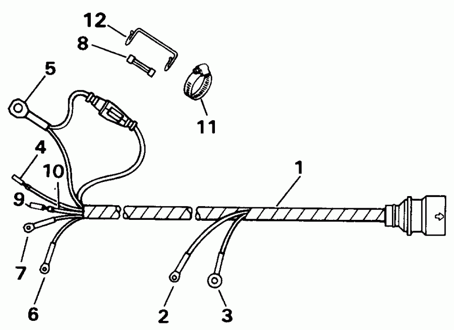 ��������� ����� EVINRUDE E15EENM 1992  - tor ������