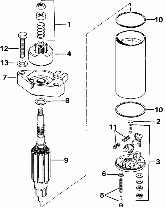 �������� ����� EVINRUDE E15RENM 1992  - arter Motor / arter Motor
