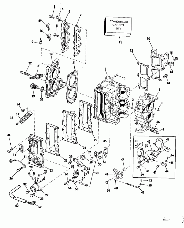 ��������� ��������� Evinrude E200STLENS 1992  - nition System & ��������� ��������