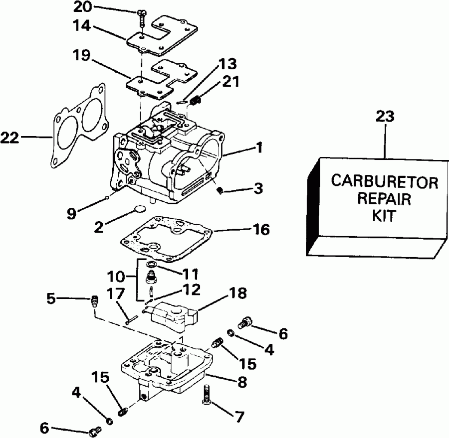 ��������� �������� ����� Evinrude E225PLENR 1992  - nition System & ��������� ��������