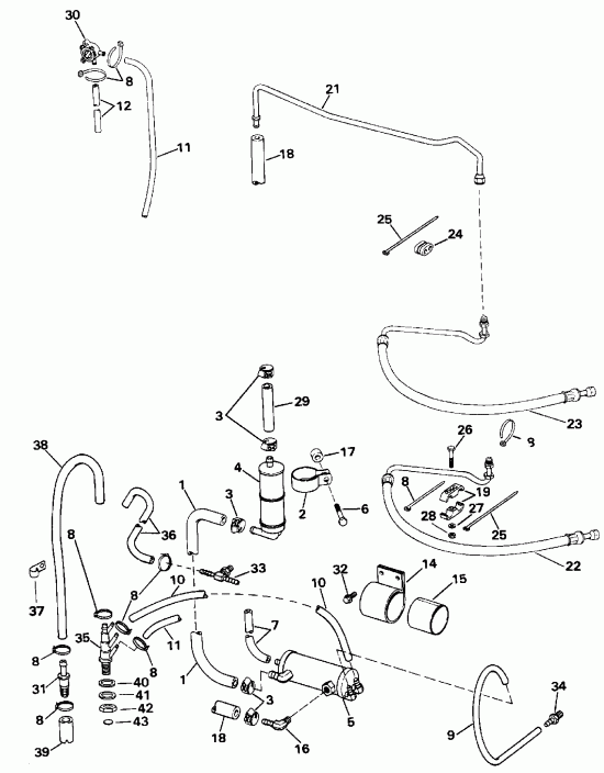 �������� ��������� ����� Evinrude E225PLENR 1992  - wer ������� ������� Gro����