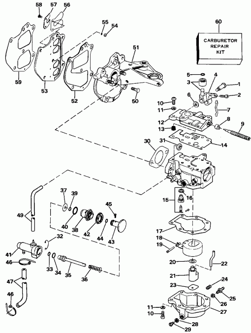 �������� ����� EVINRUDE E25RLEND 1992  - 20
