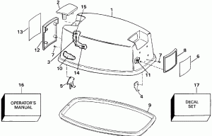 ������ ��������� (�����) - Johnson (Engine Cover - Johnson)