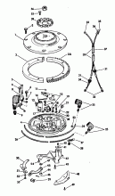 ������ ��������� (�����) - Evinrude 50 (Engine Cover - Evinrude 50)