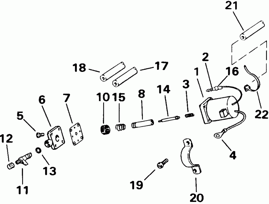 ��������� ����� ������� E45RCENM 1992  - Electric Start / Electric Start
