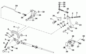 ������������� & ����������� ��������age (Shift & Throttle Linkage)