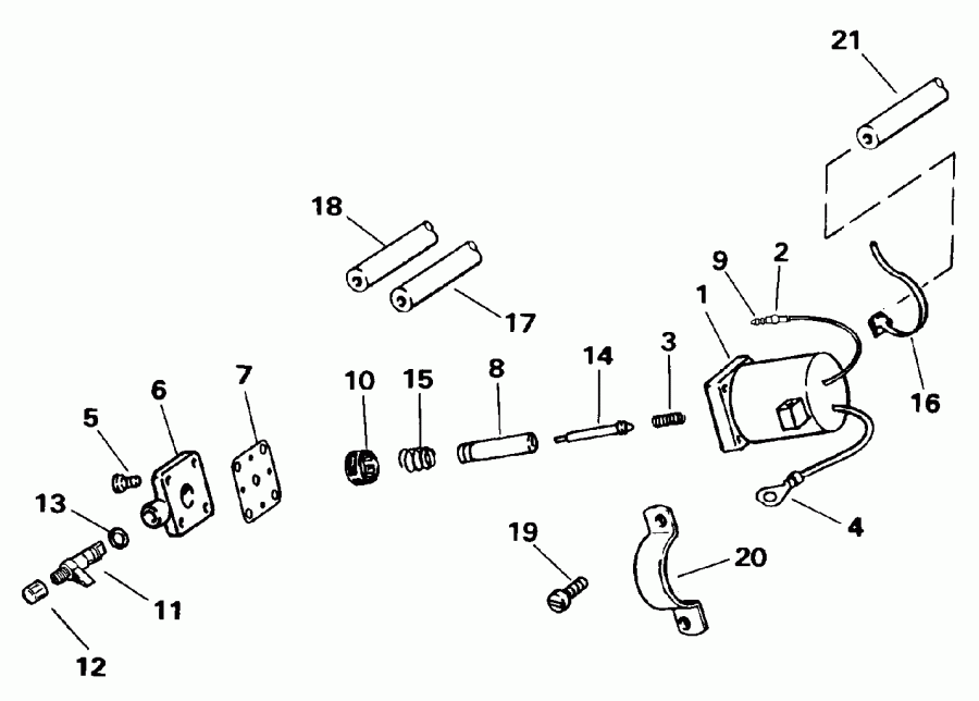  EVINRUDE E50RNLIB 1992  - imer System