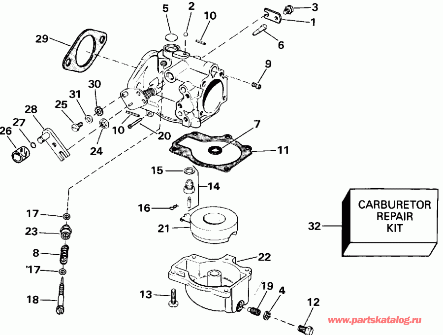 ����� Evinrude E50TLENM 1992  - All 50 Models Early P����uction / All 50 Models Early Production