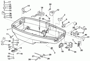 ������ ������ ��������� (Lower Engine Cover)