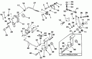 ������������� & ����������� ��������age-������ Start (Shift & Throttle Linkage-manual Start)
