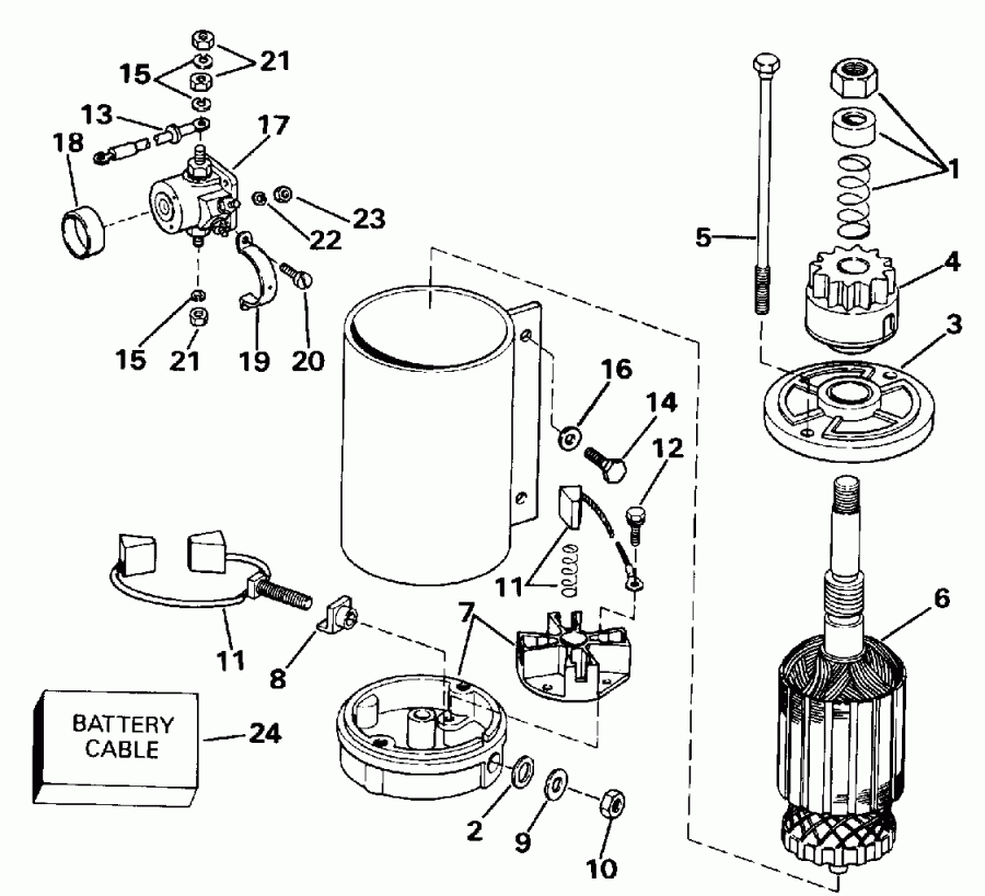 ����� ������� E60ELENE 1992  - ectric ������� - ectric Starter