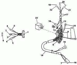���������������� ��������� ������� ��������� (Power Trim/tilt Electrical)